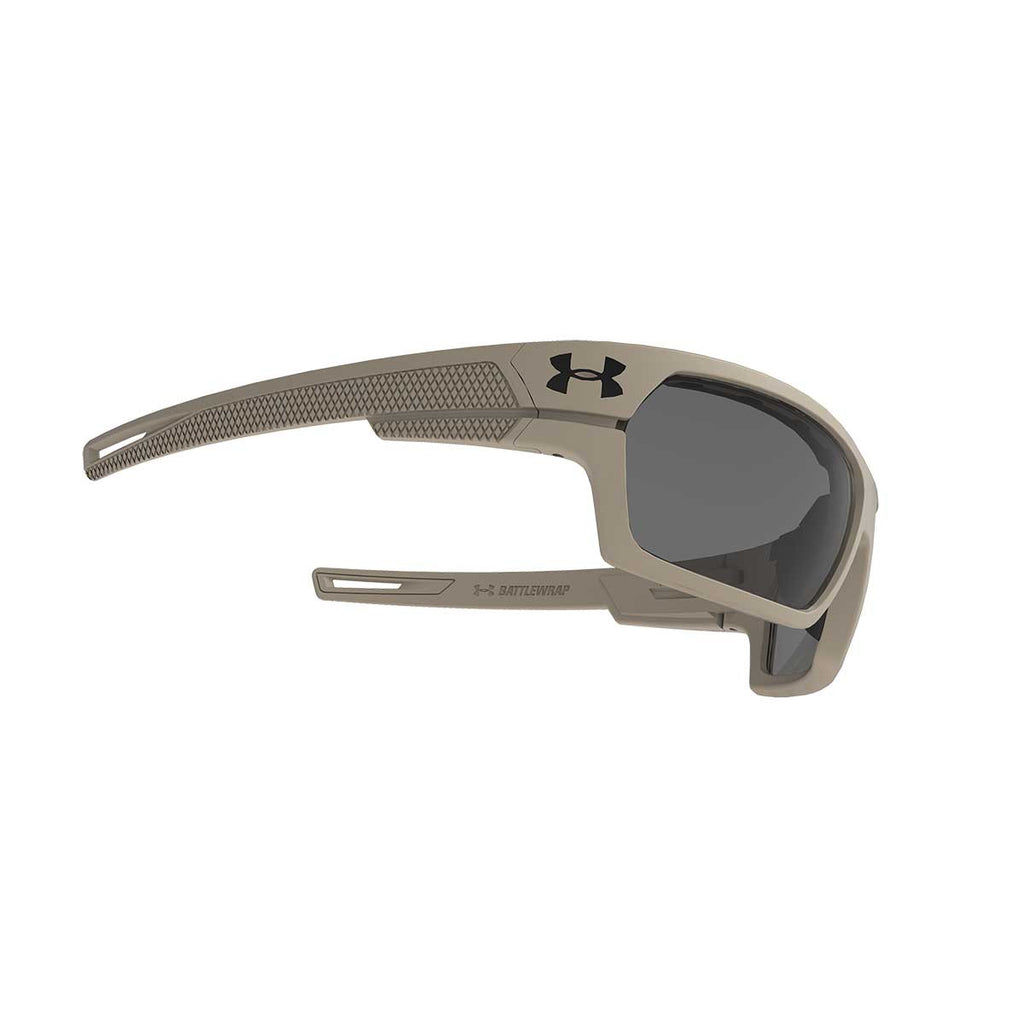 Under Armour Satin Sand UA Battlewrap With Grey Lens