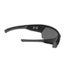 Under Armour Satin Black UA Big Shot Storm Polarized With Grey Lens