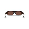 Under Armour Shiny Crystal Tortoise UA Big Shot Storm Polarized With Brown/Green Mirror Lens