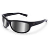 Under Armour Shiny Black UA Capture Storm Polarized With Grey/Chrome Mirror Lens