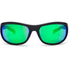 Under Armour Satin Black UA Capture Storm Polarized With Green/Copper Mirror Lens