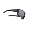 Under Armour Shiny Black UA Launch Storm Polarized with Grey Lens