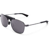 Under Armour Satin Gunmetal UA Rally Storm Polarized With Grey Lens