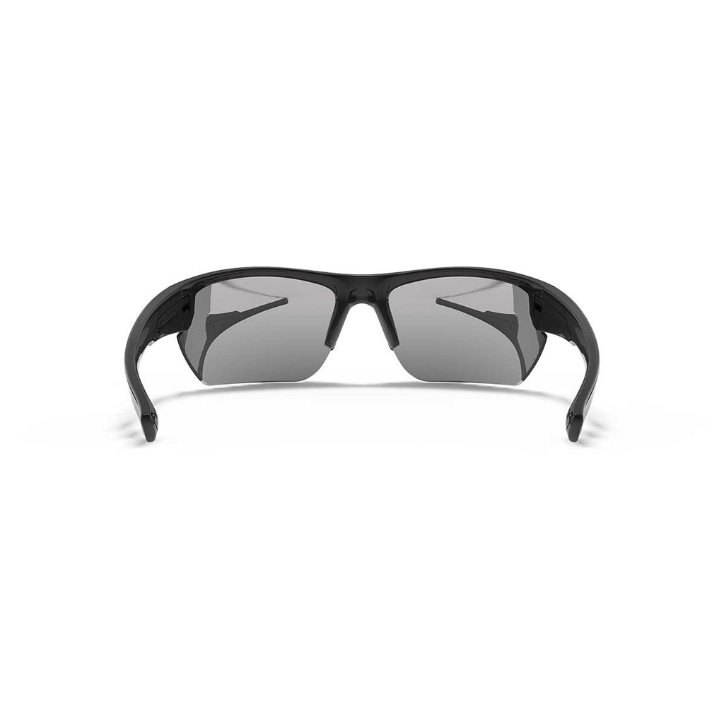 Under Armour Shiny Black UA Propel Storm Polarized With Grey/Chrome Mirror Lens