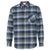 Weatherproof Men's Navy/Green Vintage Brushed Flannel Long Sleeve Shirt