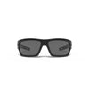 Under Armour Satin Black UA Battlewrap Storm Polarized With Grey Lens