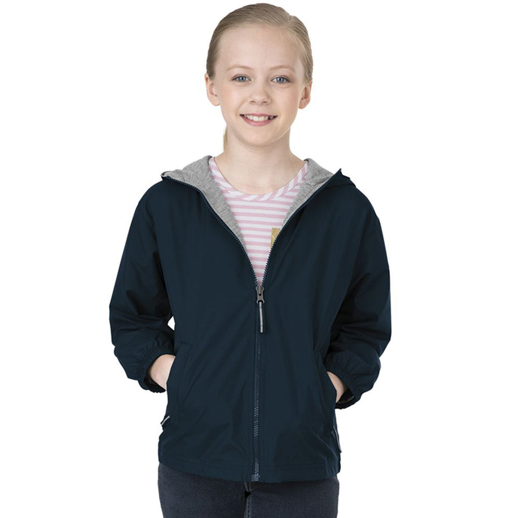 Charles River Youth Navy Portsmouth Jacket