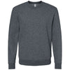 Alternative Apparel Men's Dark Heather Grey Eco-Cozy Fleece Sweatshirt