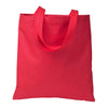 UltraClub Red Madison Basic Tote