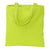 UltraClub Safety Green Madison Basic Tote