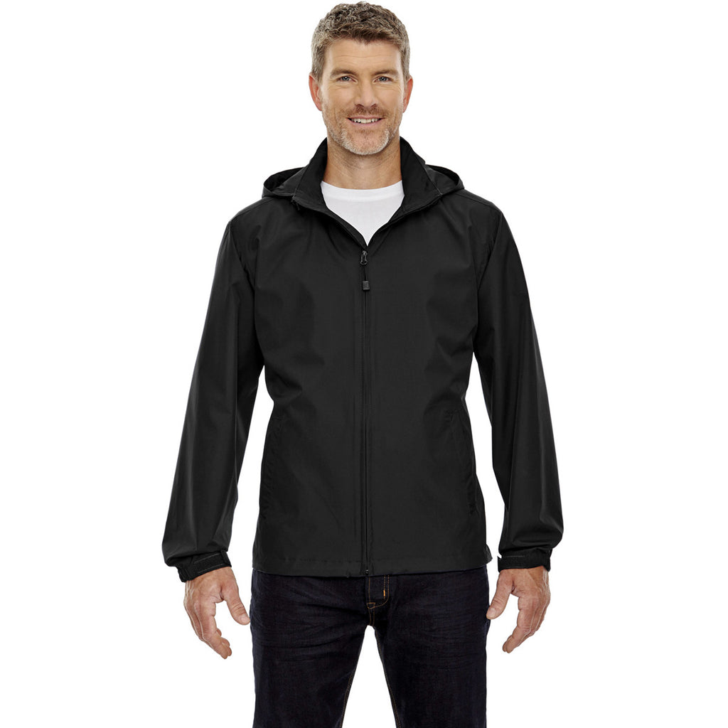 North End Men's Black Techno Lite Jacket