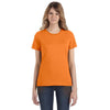 Gildan Women's Mandarin Orange Lightweight T-Shirt