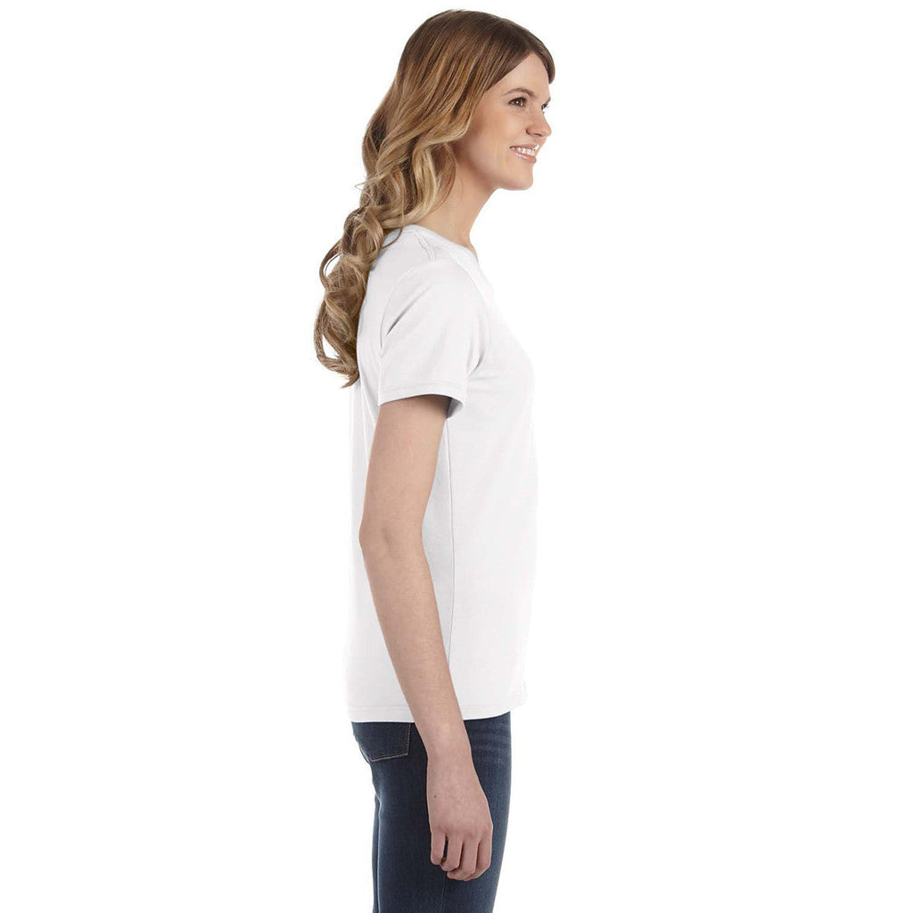 Gildan Women's White Lightweight T-Shirt