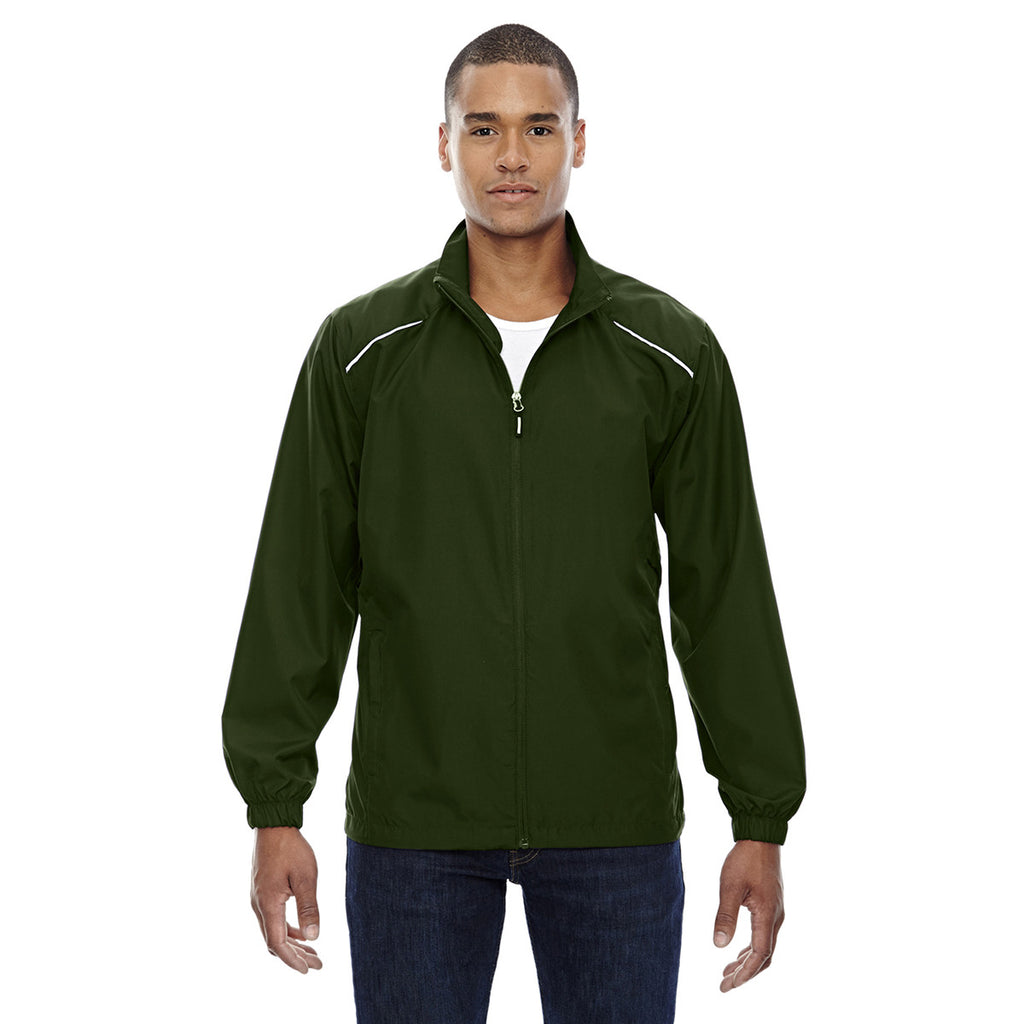 Core 365 Men's Forest Green Motivate Unlined Lightweight Jacket