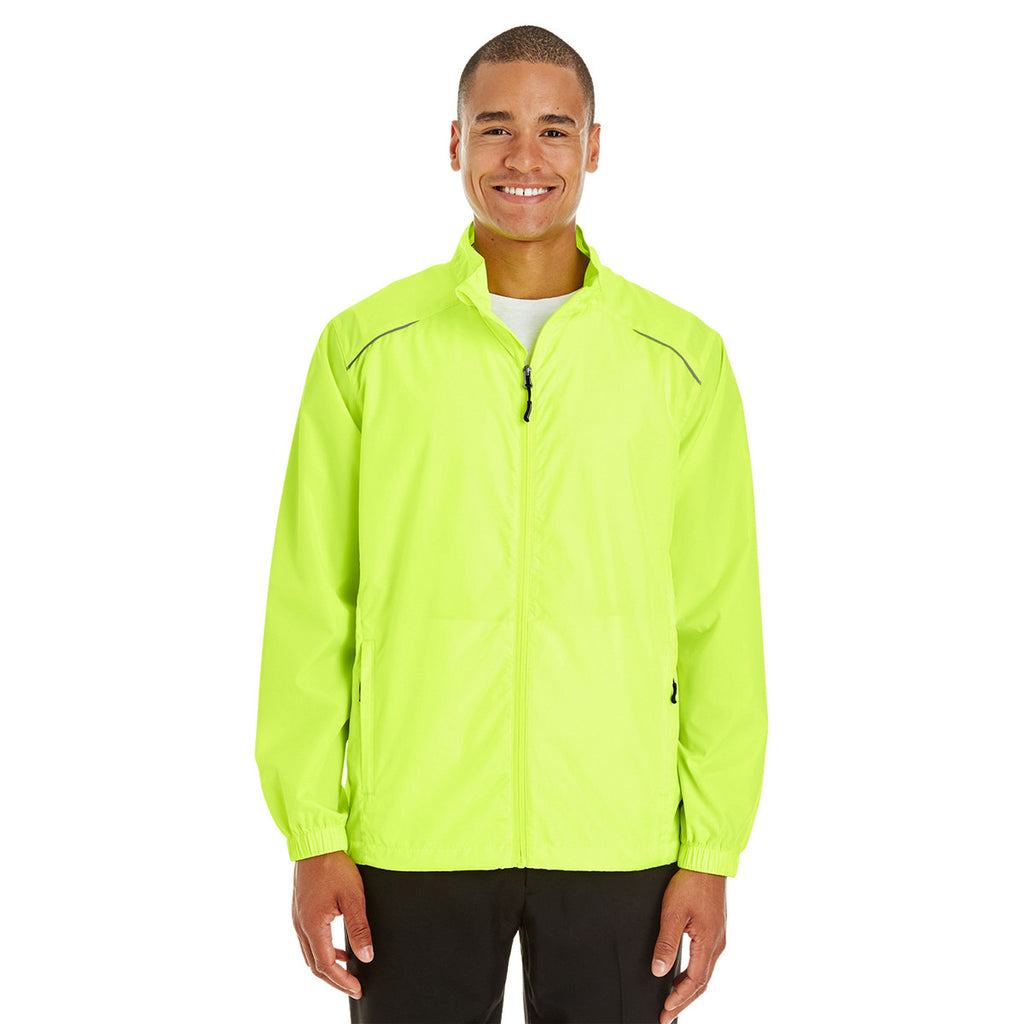 Core 365 Men's Safety Yellow Motivate Unlined Lightweight Jacket