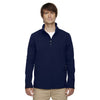 Core 365 Men's Classic Navy Cruise Two-Layer Fleece Bonded Soft Shell Jacket