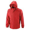 Core 365 Men's Classic Red Climate Seam-Sealed Lightweight Variegated Ripstop Jacket