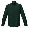 Core 365 Men's Forest Green Operate Long-Sleeve Twill Shirt