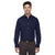 Core 365 Men's Classic Navy Tall Operate Long-Sleeve Twill Shirt