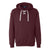 J. America Men's Maroon Sport Lace Hooded Sweatshirt