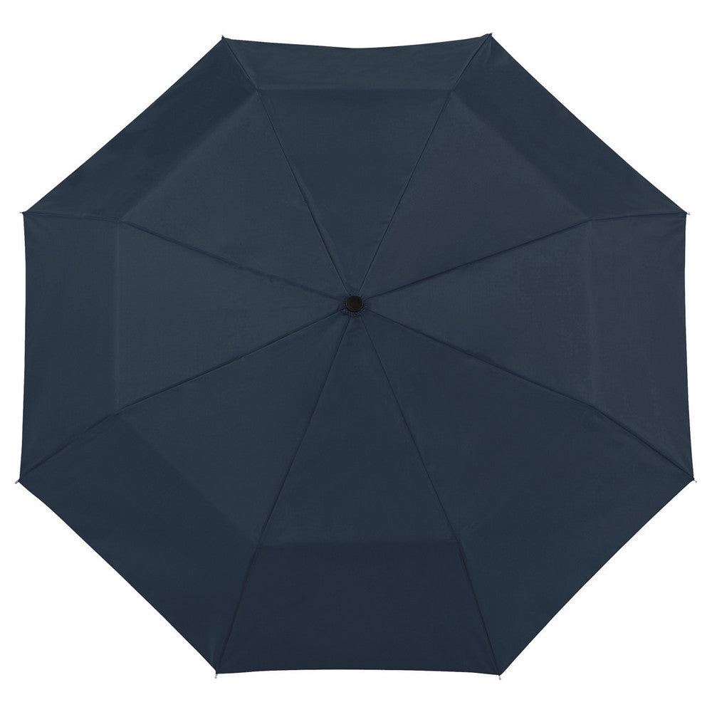 Totes Navy 42" 3 Section Auto Open Umbrella