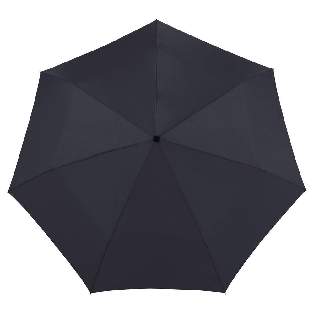 Totes Navy 44" 3 Section Auto Open/Close Umbrella