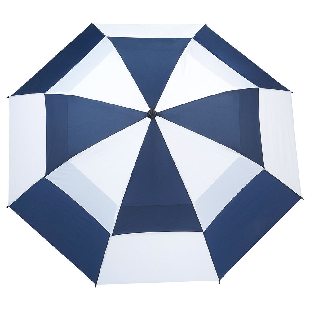 Totes Navy 62" Auto Open Vented Golf Umbrella