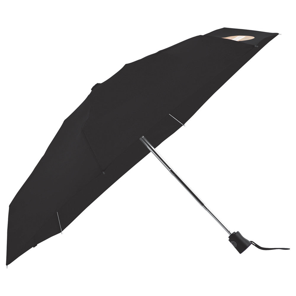 Totes Black 38" 4 Section Auto Open/Close Umbrella