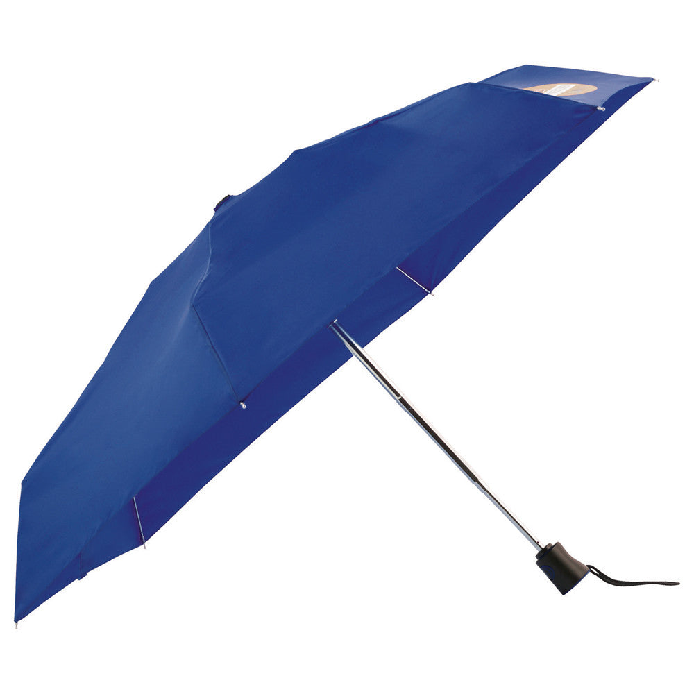 Totes Blue 38" 4 Section Auto Open/Close Umbrella