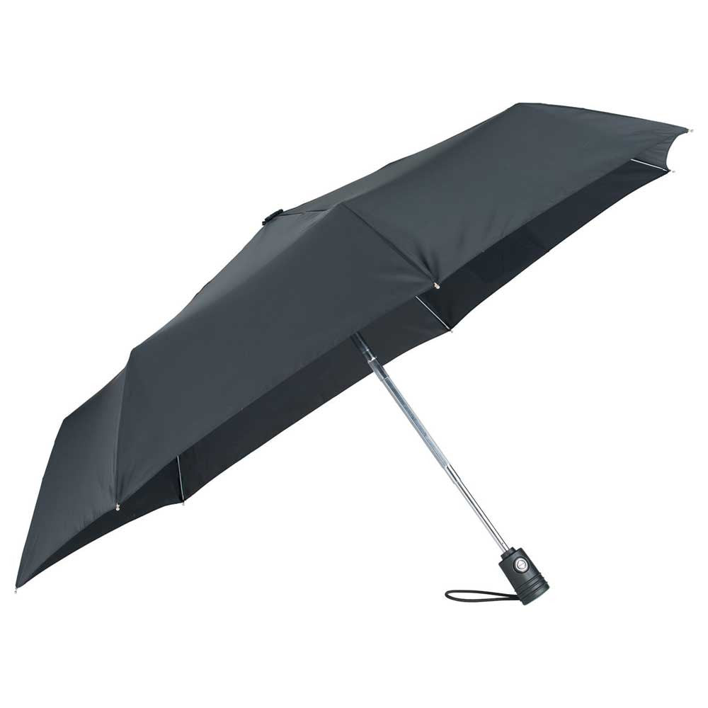 Totes Black 44" SunGuard Auto Open/Close Umbrella