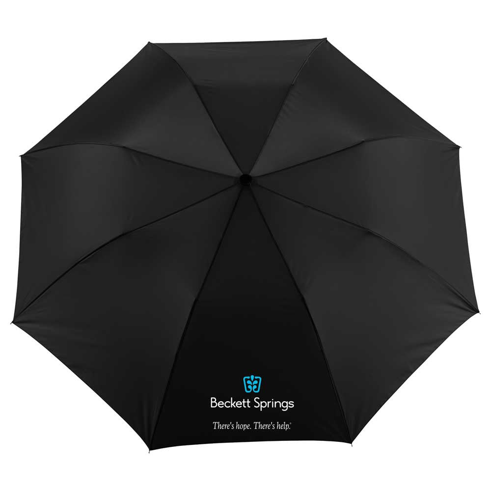 Totes Black 55" NEVERwet Auto Open Folding Golf Umbrella