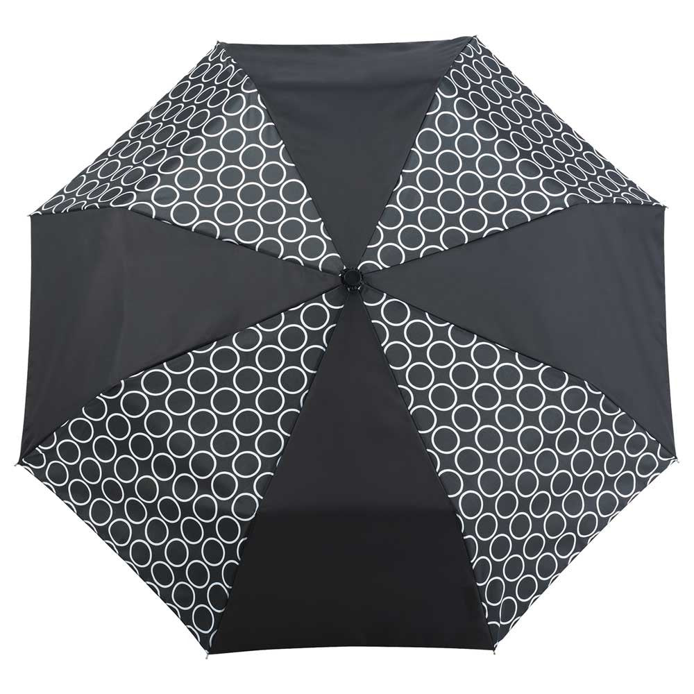 Totes Black 42" 3 Section Auto Open Umbrella