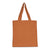 UltraClub Orange Nicole Cotton Canvas Tote