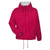 UltraClub Men's Red Fleece-Lined Hooded Jacket