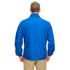 UltraClub Men's Royal Micro-Poly Quarter-Zip Windshirt