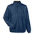 UltraClub Men's True Navy Micro-Poly Quarter-Zip Windshirt