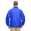 UltraClub Men's Royal Nylon Coaches' Jacket