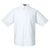 UltraClub Men's White Classic Wrinkle-Resistant Short-Sleeve Oxford