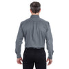 UltraClub Men's Graphite Whisper Twill