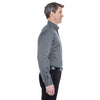 UltraClub Men's Graphite Whisper Twill