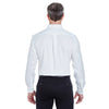 UltraClub Men's White Whisper Twill