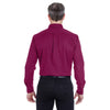 UltraClub Men's Wine Whisper Twill