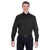 UltraClub Men's Black Tall Whisper Twill