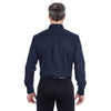 UltraClub Men's Navy Tall Whisper Twill