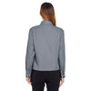 UltraClub Women's Graphite Whisper Twill