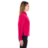 UltraClub Women's Red Whisper Twill