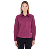 UltraClub Women's Wine Whisper Twill