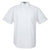 UltraClub Men's White Short-Sleeve Whisper Twill