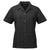 UltraClub Women's Black Cabana Breeze Camp Shirt