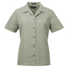 UltraClub Women's Sage Cabana Breeze Camp Shirt